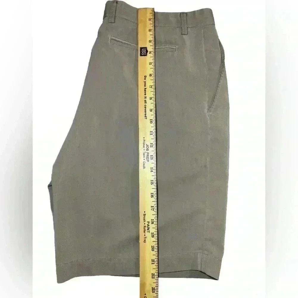 Cutter And Buck Shorts Mens 40 Brown Golf Chino Stretch Athletic